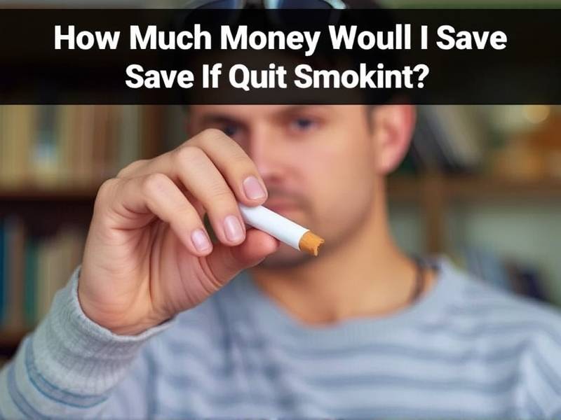 How Much Money Would I Save If I Quit Smoking?