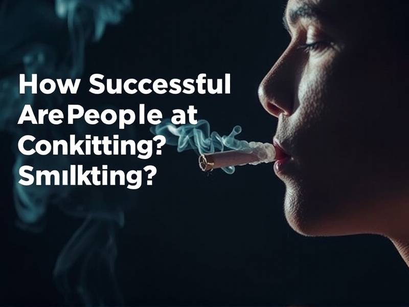 How Successful Are People at Quitting Smoking? The Truth About Quitting Tobacco Habits(1)