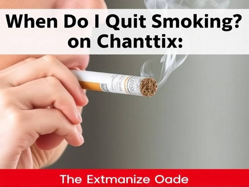 When Do I Quit Smoking on Chantix? The Ultimate Guide(1)
