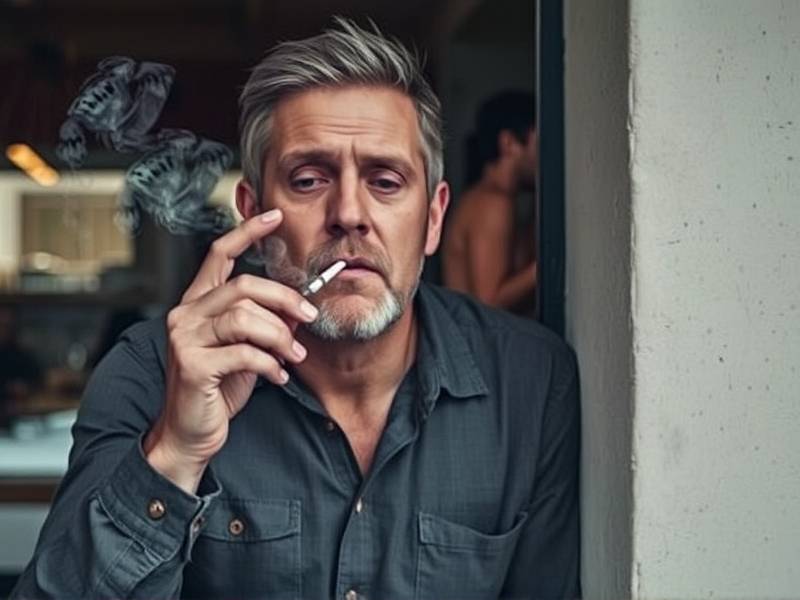 He Still Haven't Given Up Smoking Yet(1)