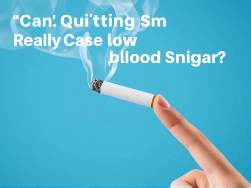 Can Quitting Smoking Really Cause Low Blood Sugar?