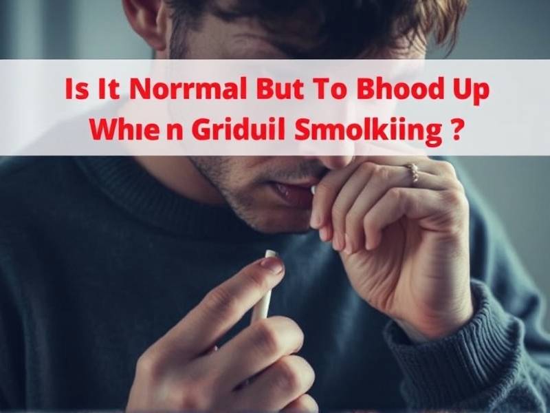 Is It Normal to Cough Up Blood When Quitting Smoking?(1)