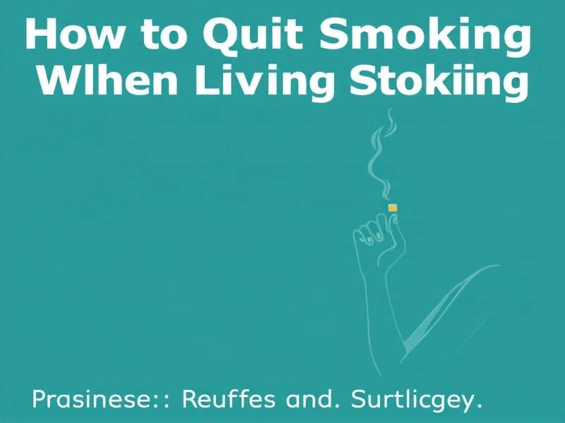 How to Quit Smoking When Living With a Smoker: Practical Tips and Strategies