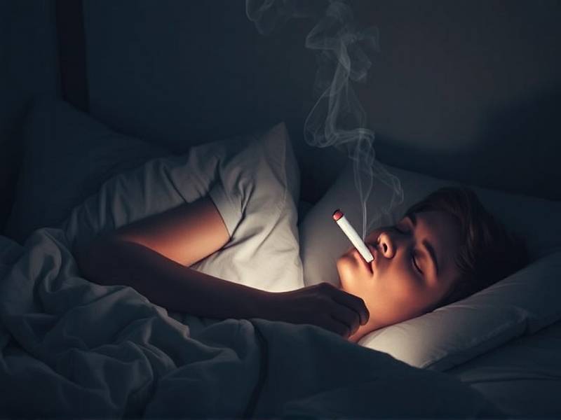 Why Does Quitting Smoking Cause Insomnia? The Science Behind the Sleep Disturbance(1)