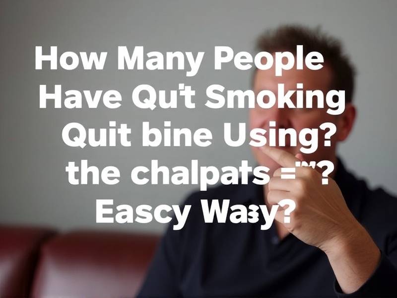 How Many People Have Quit Smoking Using the Alan Carr Easyway?