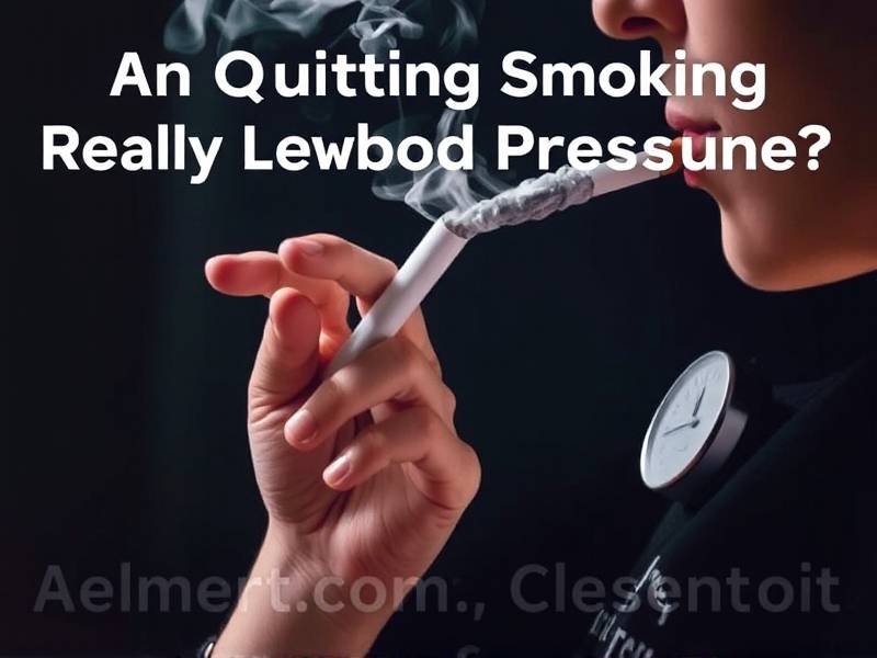Can Quitting Smoking Really Lower Blood Pressure?(1)