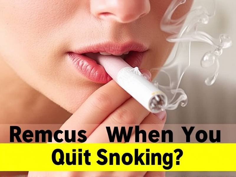 What Will Help Remove Mucus When You Quit Smoking?
