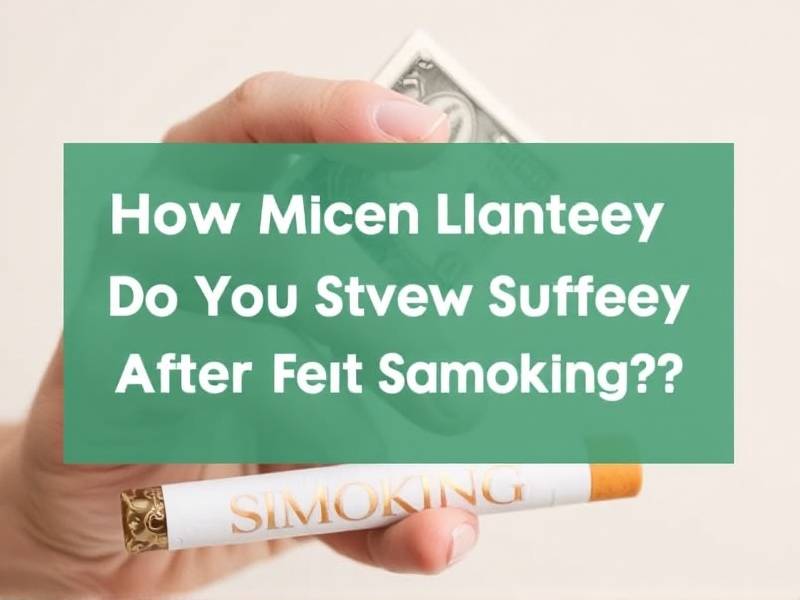 How Much Money Do You Save After Quitting Smoking?