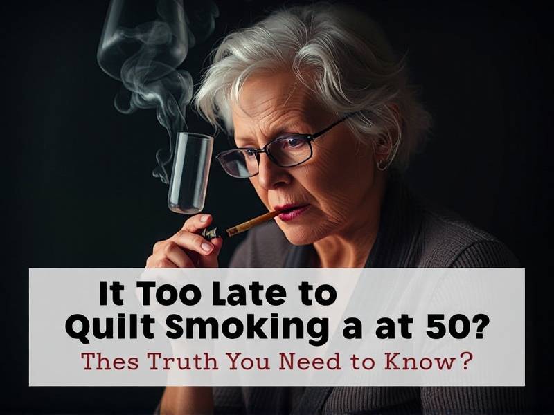 Is It Too Late to Quit Smoking at 50? The Truth You Need to Know