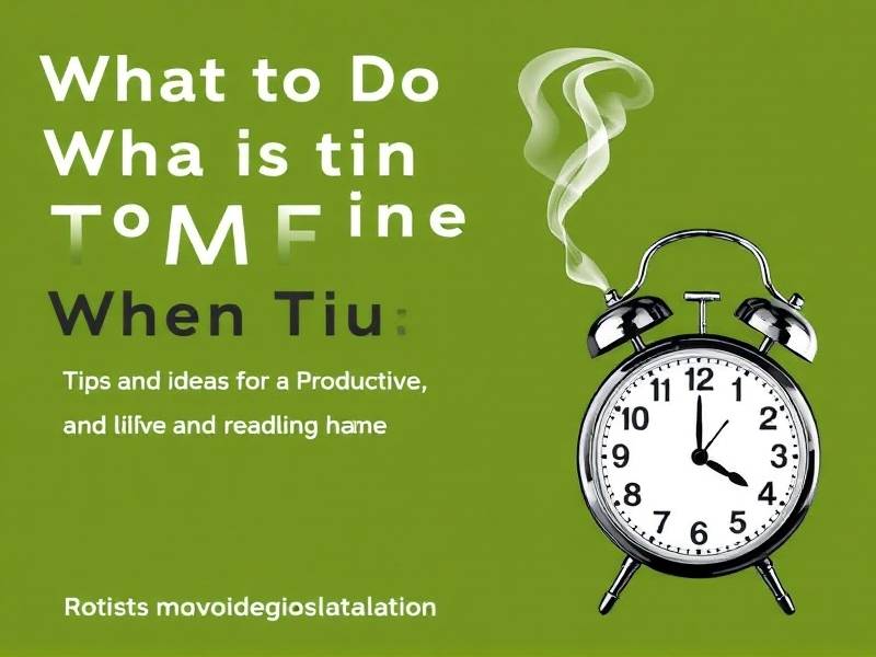 What to Do with Your Time When You Quit Smoking: Tips and Ideas for a Productive and Fulfilling Life