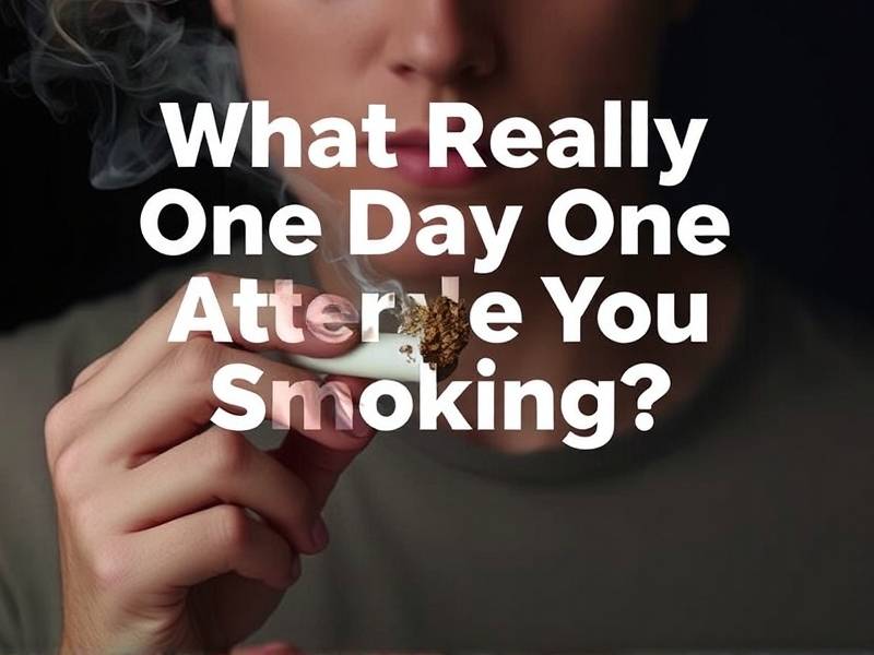 What Really Happens One Day After You Quit Smoking?