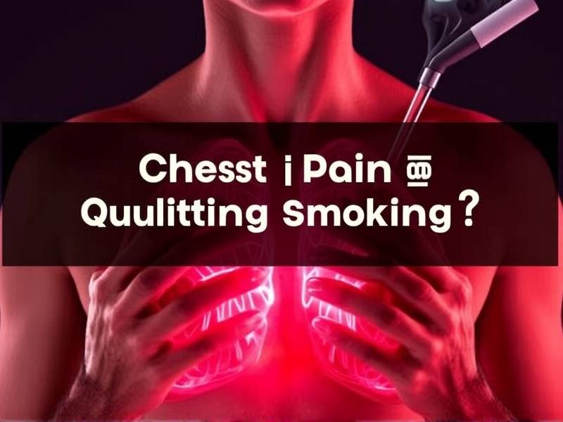 Can You Really Get Chest Pain From Quitting Smoking?