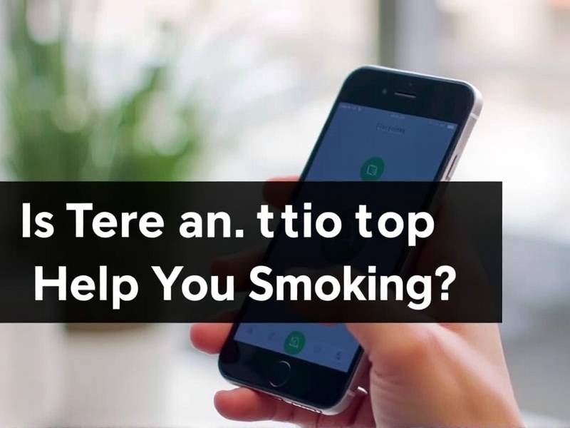 Is There an App to Help You Quit Smoking?