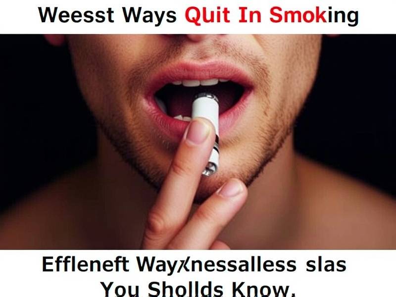 Different Ways to Quit Smoking: Effective Methods You Should Know(1)