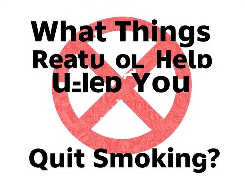 What Things Really Help You Quit Smoking?(1)