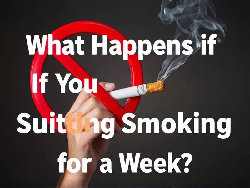 What Happens If You Quit Smoking for a Week?