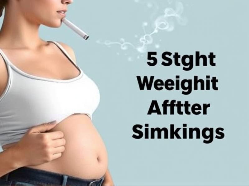How to Stop Gaining Weight After Quitting Smoking: Effective Strategies and Tips(1)