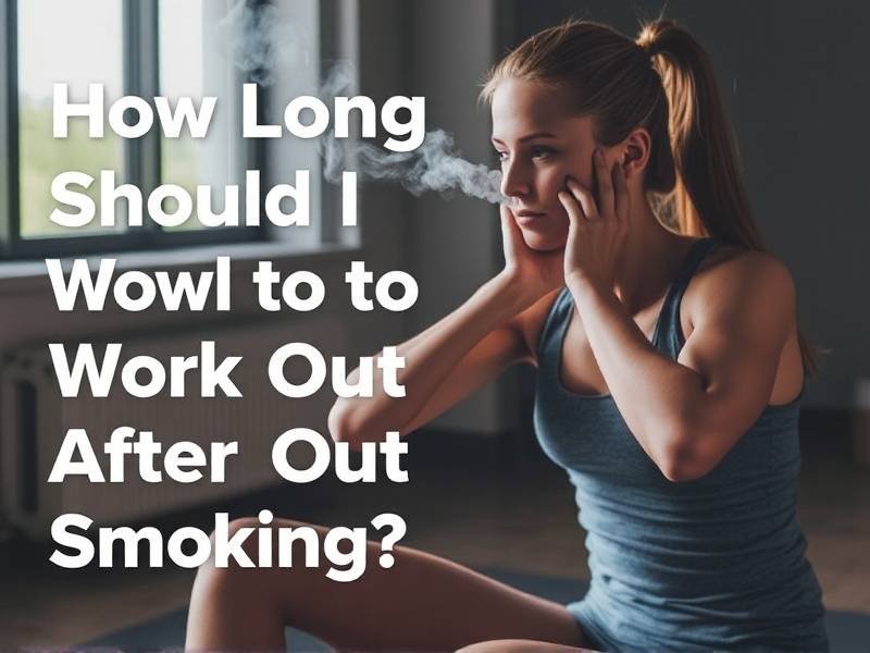 How Long Should I Wait to Work Out After Quitting Smoking?