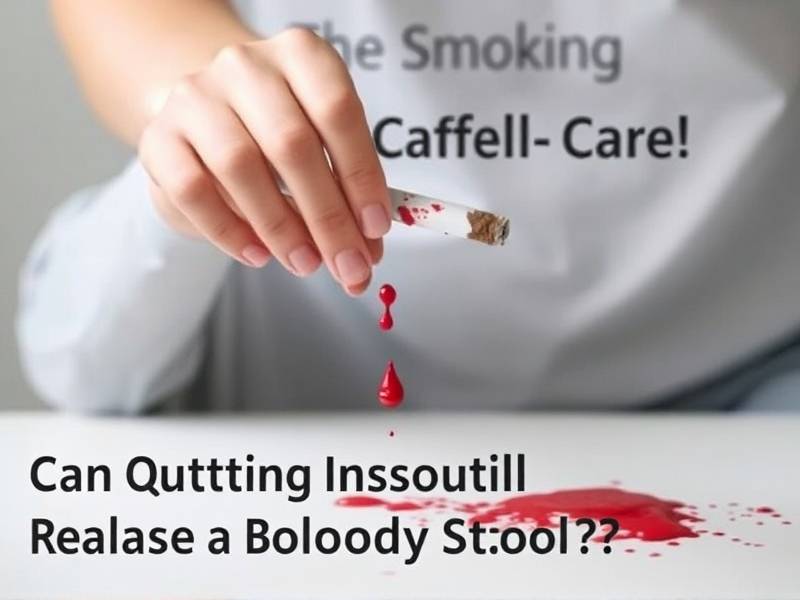 Can Quitting Smoking Really Cause Bloody Stool?