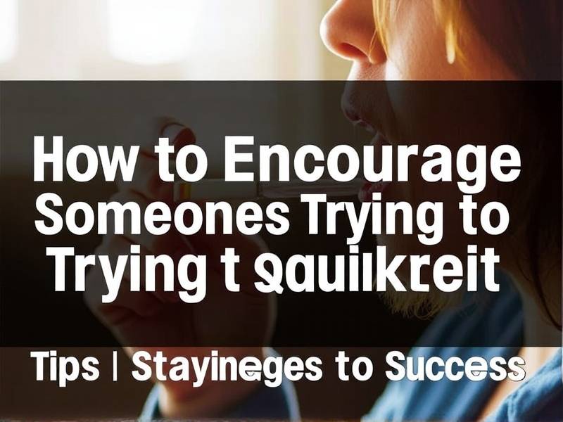 How to Encourage Someone Trying to Quit Smoking: Tips and Strategies for Success