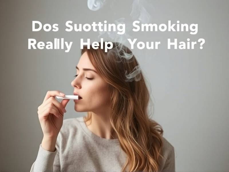 Does Quitting Smoking Really Help Your Hair?