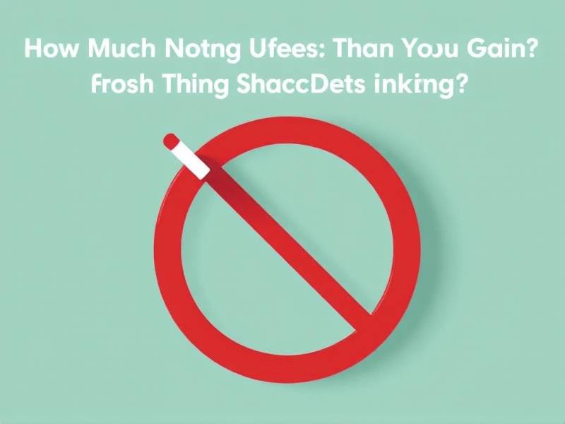 How Much Weight Can You Gain From Quitting Smoking?