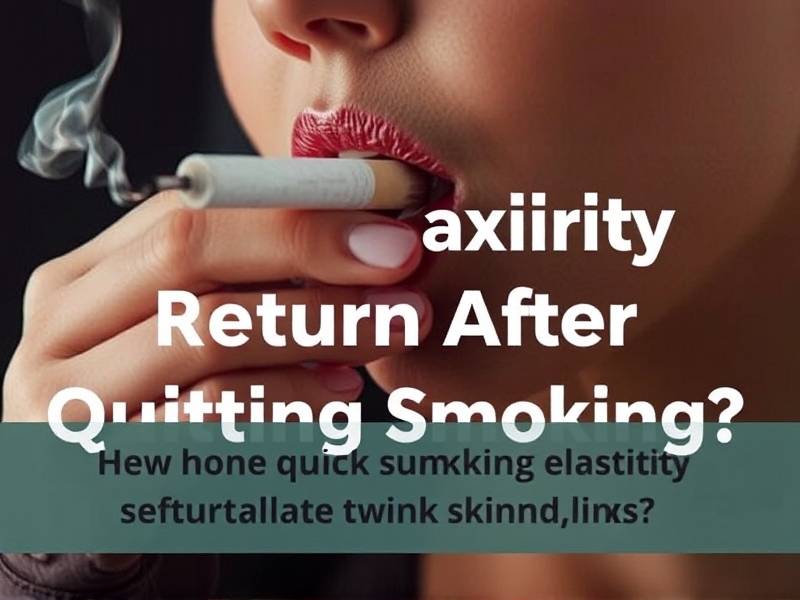 Does Skin Elasticity Return After Quitting Smoking?