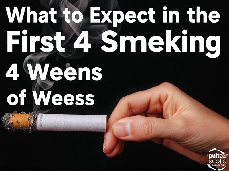 What to Expect in the First 4 Weeks of Quitting Smoking