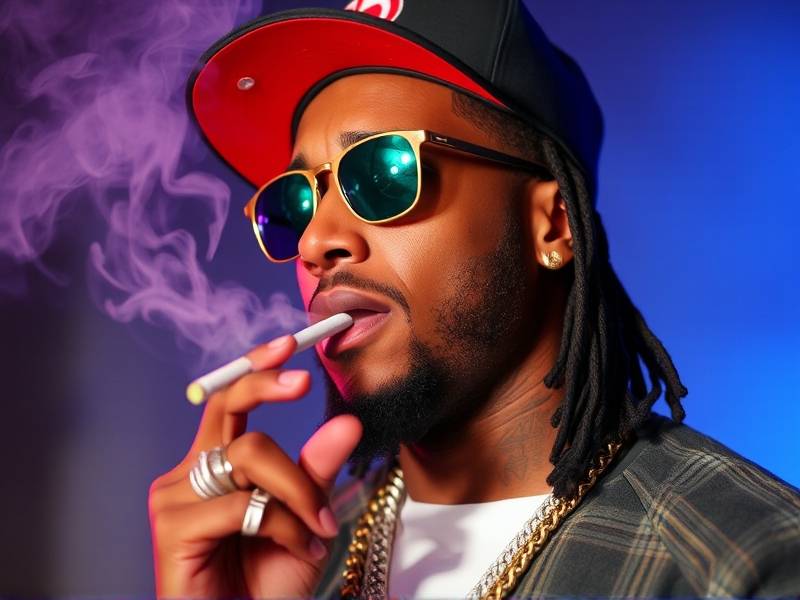 Does the rapper have a chance of quitting smoking?