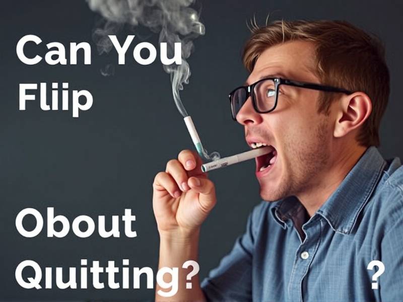 Can You Flip Out About Quitting Smoking?