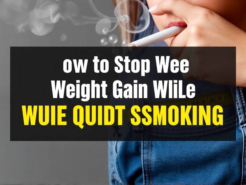 How to Stop Weight Gain While Quitting Smoking: Effective Strategies for a Healthier Life