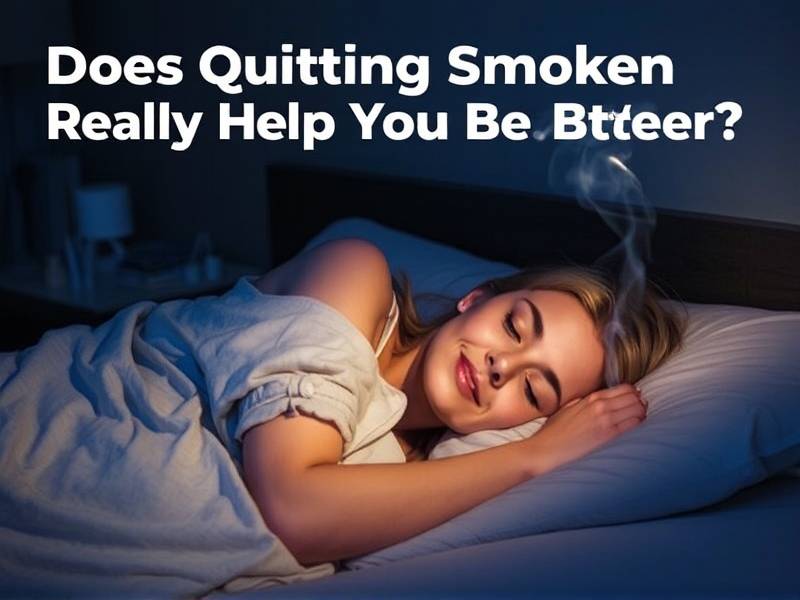 Does Quitting Smoking Really Help You Sleep Better?