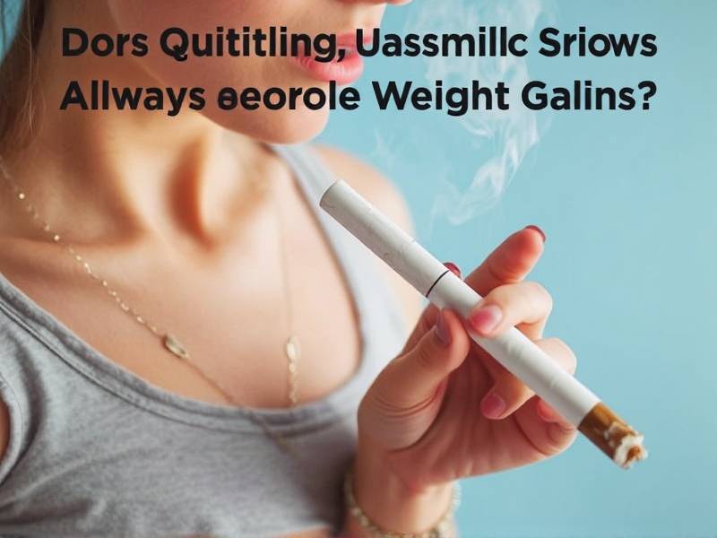 Does Quitting Smoking Always Cause Weight Gain?