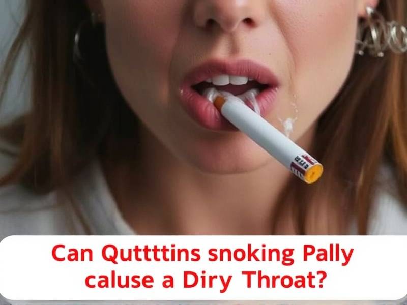 Can Quitting Smoking Really Cause a Dry Throat?
