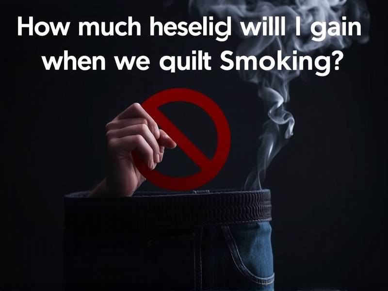 How much weight will I gain when I quit smoking?