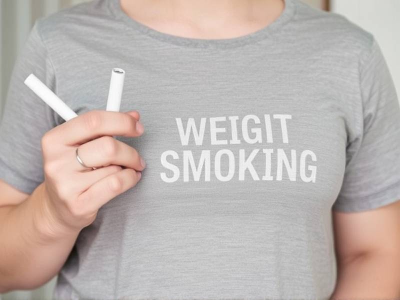 How much weight will I gain when I quit smoking?(1)