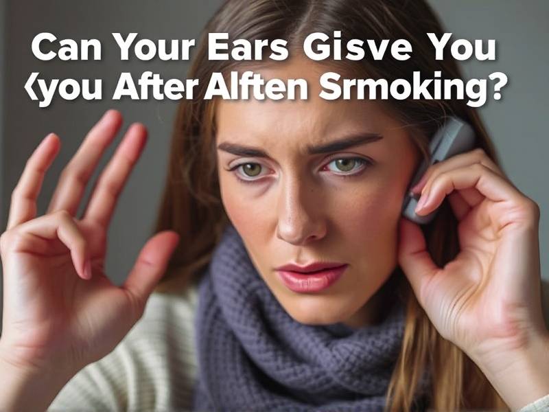 Can Your Ears Give You Trouble After Quitting Smoking?