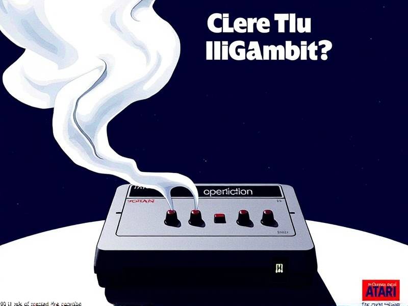 Who Created the Atari Game? Quit Smoking Poster!