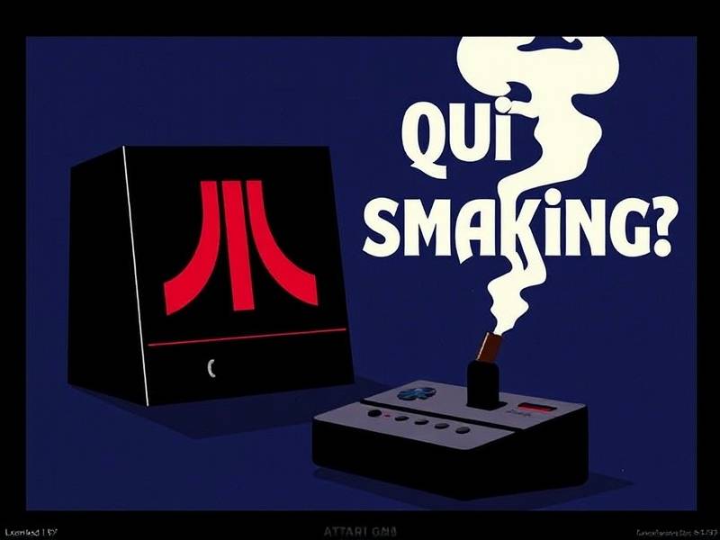 Who Created the Atari Game? Quit Smoking Poster!(1)