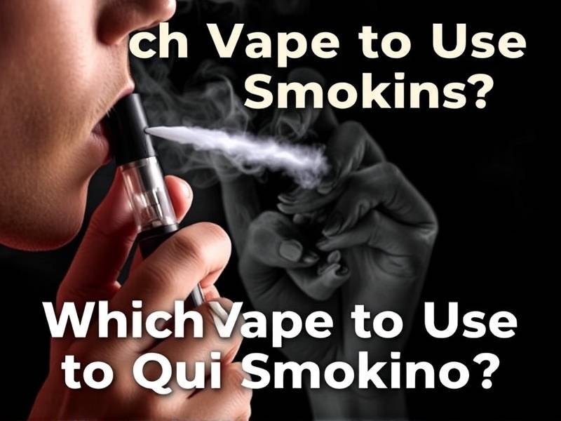Which Vape to Use to Quit Smoking?
