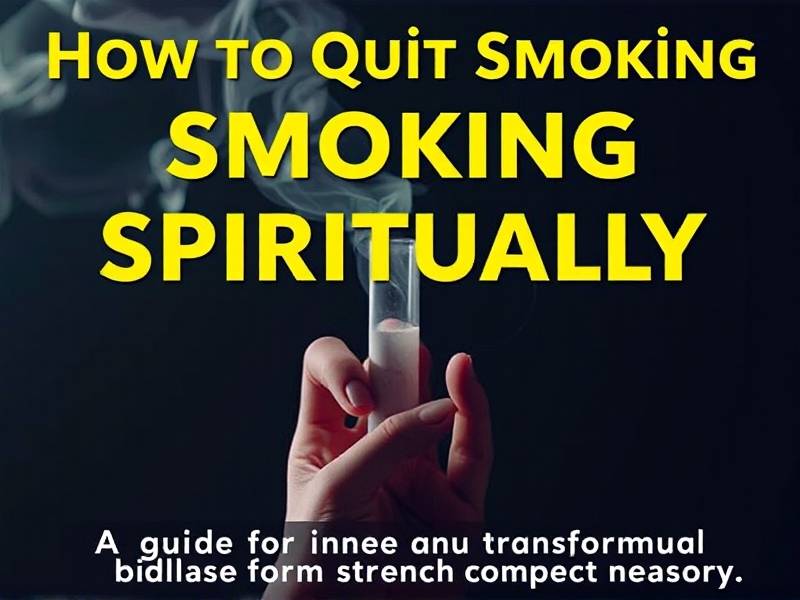 How to Quit Smoking Spiritually: A Guide for Inner Strength and Transformation(1)