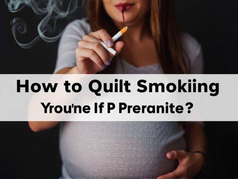 How to Quit Smoking Cigarettes If You're Pregnant(1)