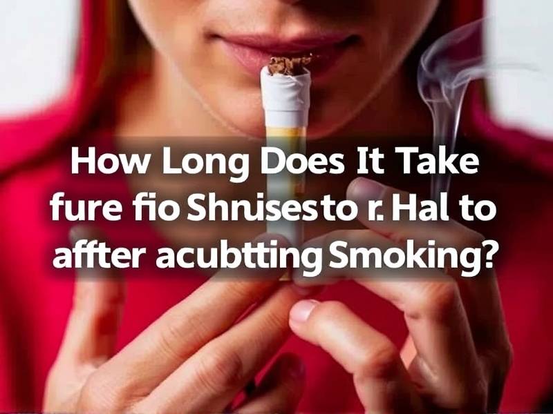How Long Does It Take for Sinuses to Heal After Quitting Smoking?