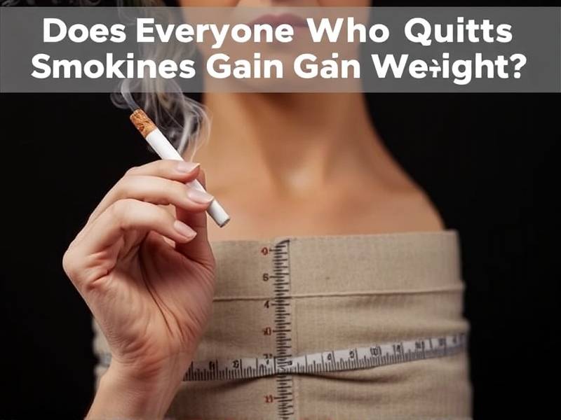 Does Everyone Who Quits Smoking Gain Weight?