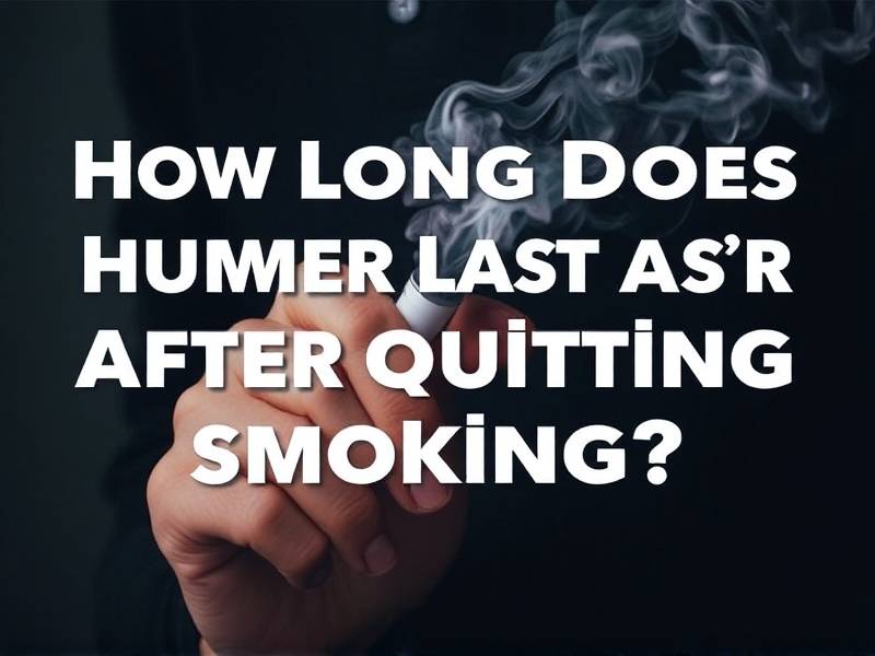 How Long Does Hunger Last After Quitting Smoking?