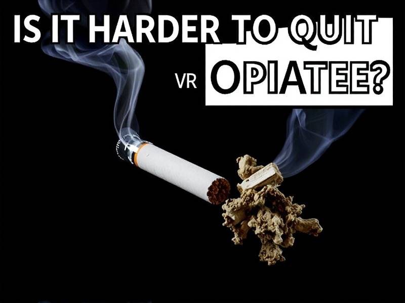 Is It Harder to Quit Smoking or Opiates? A Debate on the Challenges of Addiction(1)