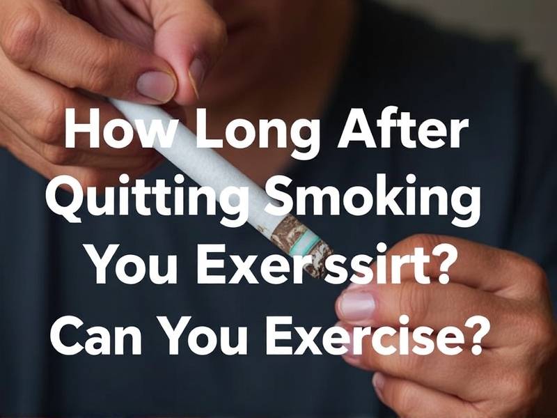 How Long After Quitting Smoking Can You Exercise?(1)