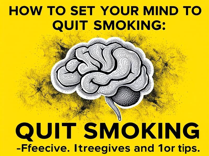 How to Set Your Mind to Quit Smoking: Effective Strategies and Tips