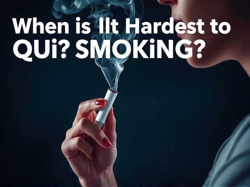 When Is It Hardest to Quit Smoking? The Science Behind the Challenge