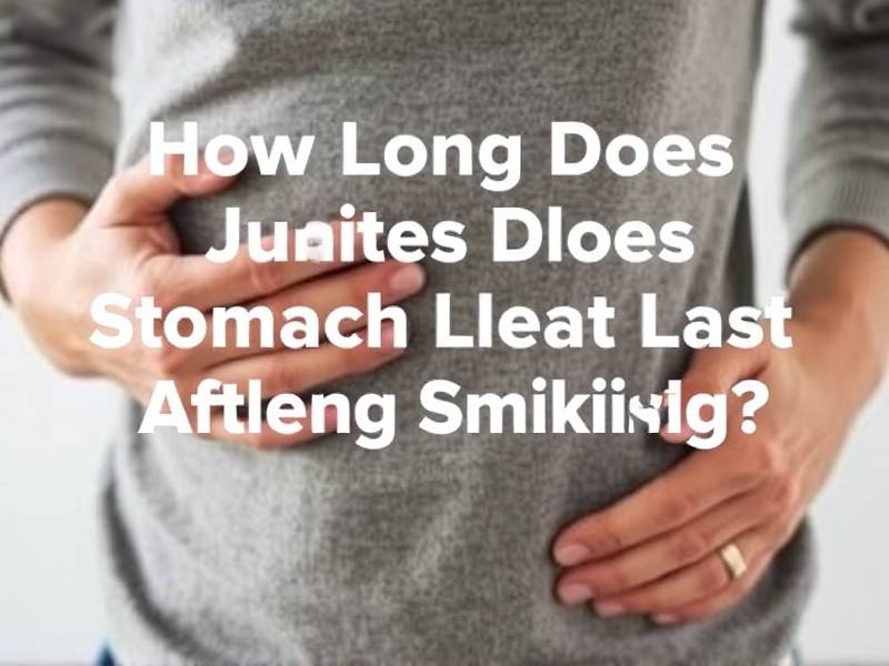 How Long Does Stomach Bloat Last After Quitting Smoking?